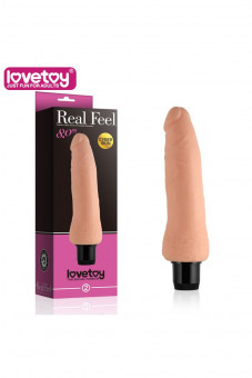 Телесный вибратор-реалистик Real Feel - 20,3 см., Lovetoy