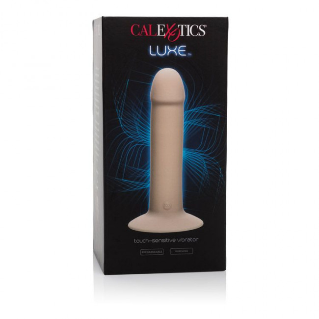 Перезаряжаемый телесный вибратор на присоске LUXE Touch-Sensitive Vibrator - 16,5 см., California Exotic Novelties Перезаряжаемый телесный вибратор на присоске LUXE Touch-Sensitive Vibrator - 16,5 см., California Exotic Novelties