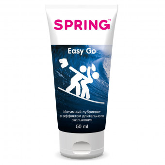 Интимный лубрикант с длительным скольжением Spring Easy Go - 50 мл., SPRING