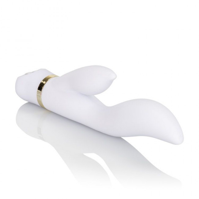 Белый вибромассажер Spellbound Wave - 19 см., California Exotic Novelties Белый вибромассажер Spellbound Wave - 19 см., California Exotic Novelties