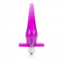 Розовая анальная пробка Mini Vibro Tease - 12,7 см., California Exotic Novelties