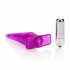 Розовая анальная пробка Mini Vibro Tease - 12,7 см., California Exotic Novelties