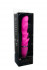 Розовый волнообразный вибратор PURRFECT SILICONE DELUXE VIBE - 15 см., Dream Toys