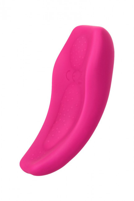Розовый вибратор FLIRTY для ношения в трусиках, JOS