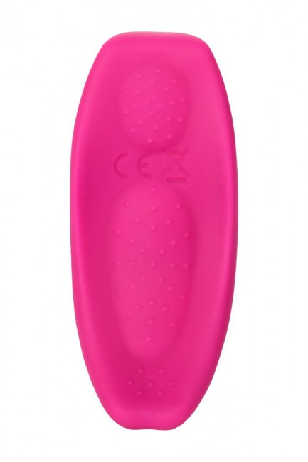 Розовый вибратор FLIRTY для ношения в трусиках, JOS