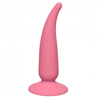 Розовая анальная пробка P-spot Teazer Pink - 12,2 см., Lola toys