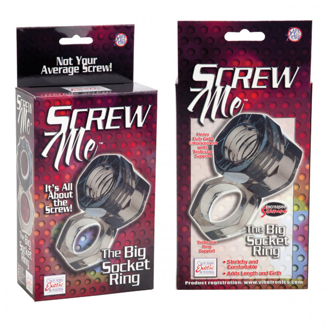 Кольцо Screw Me The Big Socket Ring, California Exotic Novelties