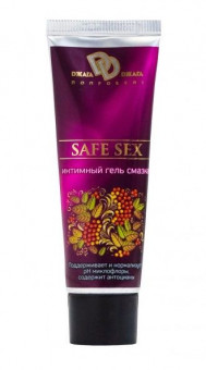 Интимная ухаживающая гель-смазка SAFE SEX - 30 мл., БиоМед