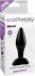 Чёрная анальная пробочка Small Silicone Plug - 11 см., Pipedream