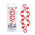 Набор оранжевых анальных цепочек Posh Silicone O Beads, California Exotic Novelties