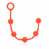 Набор оранжевых анальных цепочек Posh Silicone O Beads, California Exotic Novelties
