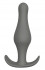 Серый удлиненный анальный стимулятор PLUG WITH T-HANDLE - 12,7 см. Серый удлиненный анальный стимулятор PLUG WITH T-HANDLE - 12,7 см.