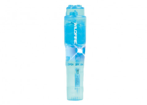 Голубая водонепроницаемая виброракета Wildfire Rock-In Waterproof Massager, Topco Sales