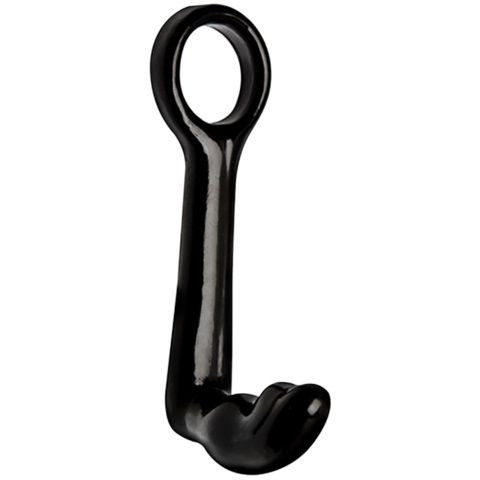 Эрекционное кольцо с анальным стимулятором Down & Dirty 4.5 Tug & Plug Ass Plug & Cock Ring, Topco Sales