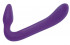 Фиолетовый безремневой страпон из силикона Love Rider Strapless Strap-On - 20,3 см., California Exotic Novelties