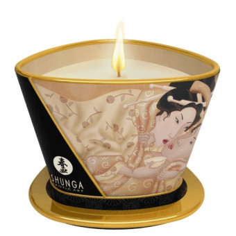 Массажная свеча Vanilla Fetish с ароматом ванили - 170 мл., Shunga