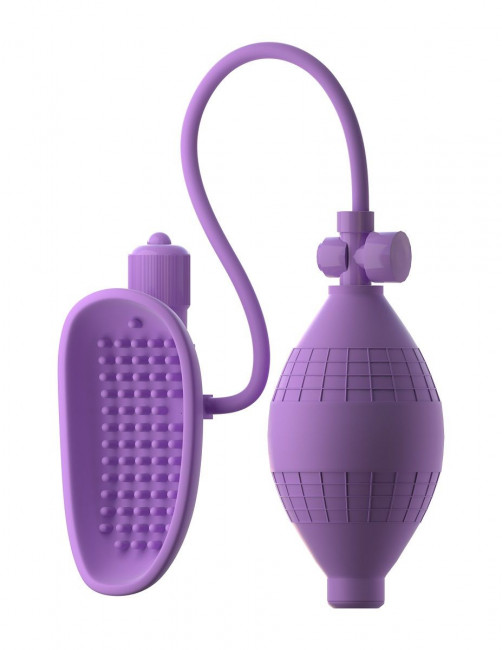 Сиреневая вакуумная вибропомпа для вагины Sensual Pump-Her, Pipedream