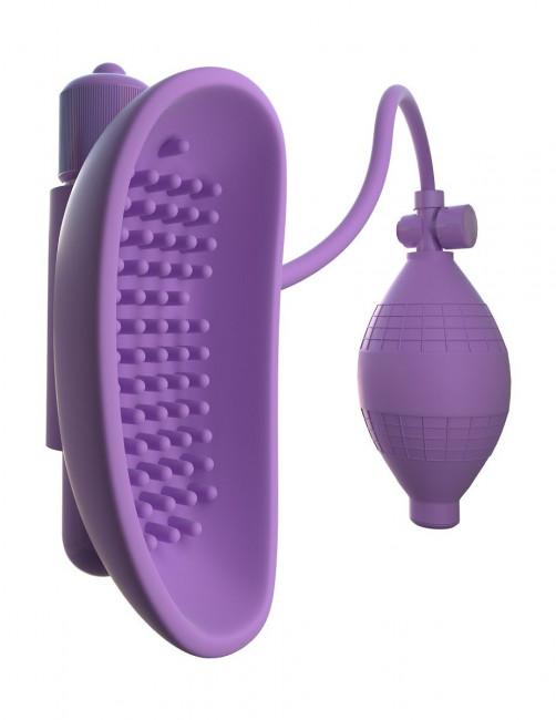 Сиреневая вакуумная вибропомпа для вагины Sensual Pump-Her, Pipedream