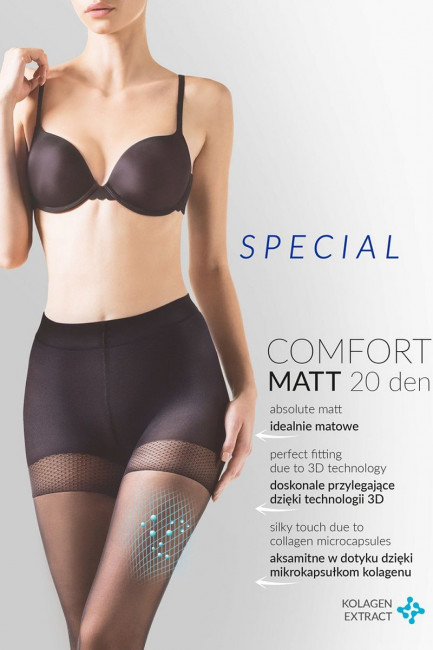 Утягивающие колготки Comfort Matt 20 den, Gabriella