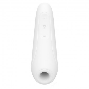 Белый вакуум-волновой стимулятор Satisfyer Curvy 1+