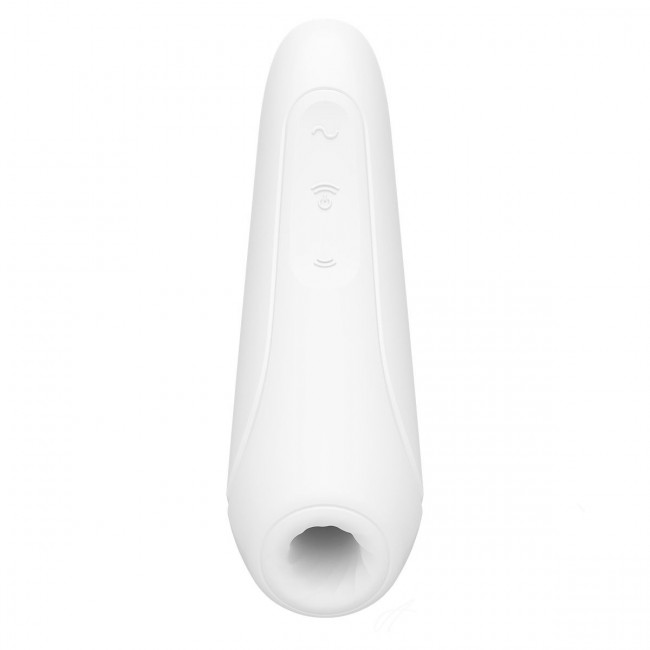 Белый вакуум-волновой стимулятор Satisfyer Curvy 1+