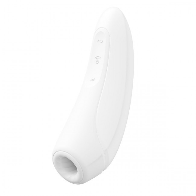 Белый вакуум-волновой стимулятор Satisfyer Curvy 1+