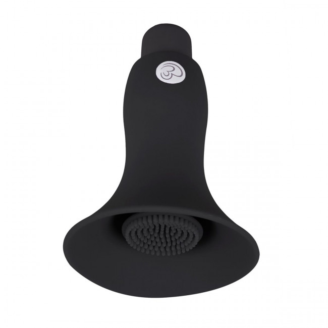 Черный вибростимулятор для сосков Easytoys Nipple Bell Черный вибростимулятор для сосков Easytoys Nipple Bell