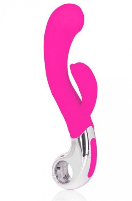 Розовый вибромассажер Embrace Felicity Wand - 21 см., California Exotic Novelties Розовый вибромассажер Embrace Felicity Wand - 21 см., California Exotic Novelties
