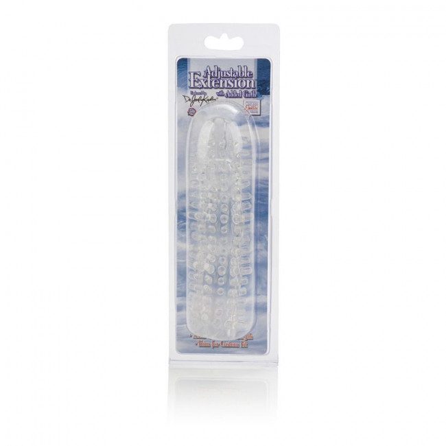 Насадка на пенис Dr. Joel Kaplan Adjustable Extensions with Added Girth - 19,75 см., California Exotic Novelties
