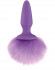 Фиолетовая анальная пробка с фиолетовым заячьим хвостом Bunny Tails Purple, NS Novelties Фиолетовая анальная пробка с фиолетовым заячьим хвостом Bunny Tails Purple, NS Novelties