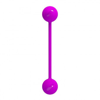 Лиловые вагинальные шарики KEGEL BALL III