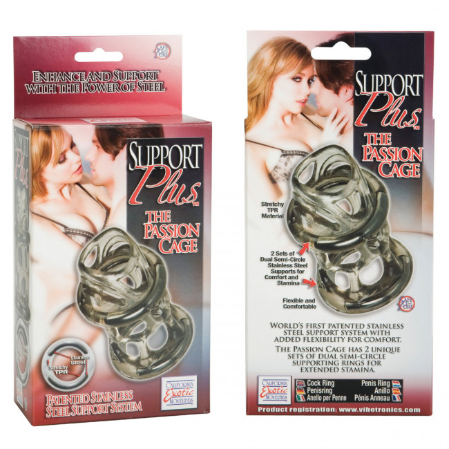 Насадка на пенис Support Plus The Passion Cage, California Exotic Novelties