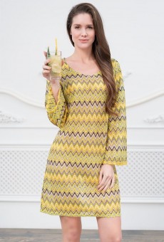 Туника с рукавами Missoni с зигзагами, Mia&Mia