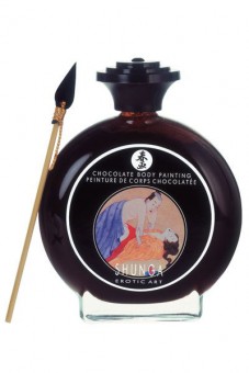 Декоративная крем-краска для тела с ароматом шоколада, Shunga