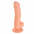 Телесный фаллоимитатор SEDUCER Veined Dong - 19 см.