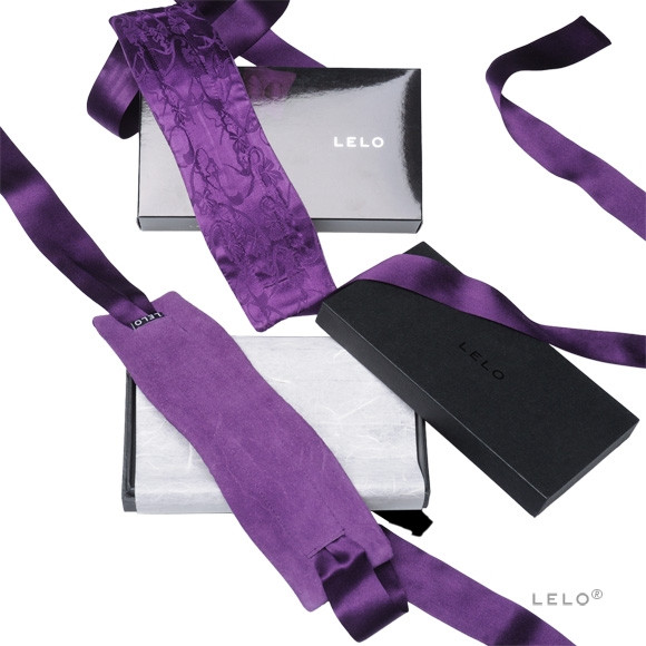 Фиолетовые шелковые наручники Etherea, Lelo Фиолетовые шелковые наручники Etherea, Lelo