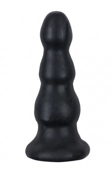 Гигантская чёрная анальная ёлочка MENZSTUFF IMMENSE STOPPER - 32,5 см., Dream Toys