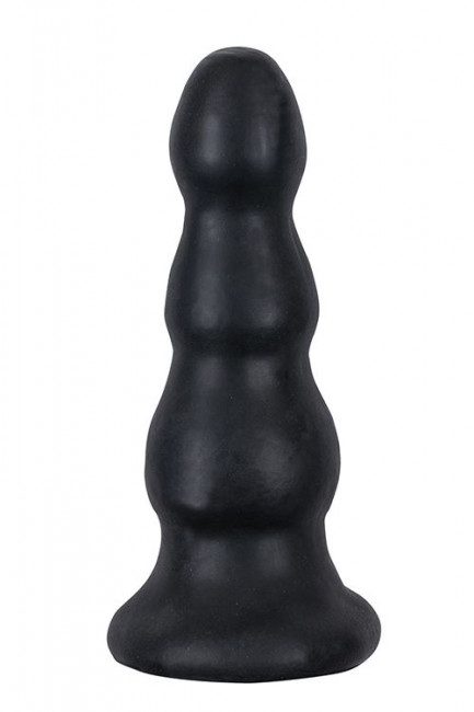 Гигантская чёрная анальная ёлочка MENZSTUFF IMMENSE STOPPER - 32,5 см., Dream Toys