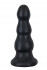 Гигантская чёрная анальная ёлочка MENZSTUFF IMMENSE STOPPER - 32,5 см., Dream Toys