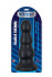 Гигантская чёрная анальная ёлочка MENZSTUFF IMMENSE STOPPER - 32,5 см., Dream Toys