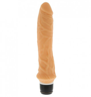 Телесный вибратор-реалистик PURRFECT SILICONE CLASSIC 8.5INCH - 21,5 см., Dream Toys