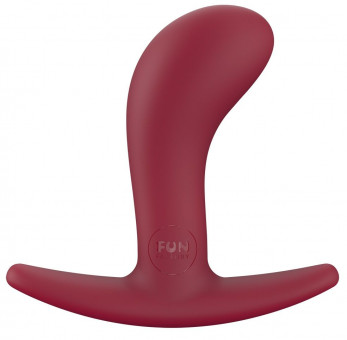 Бордовый анальный стимулятор BOOTIE S - 7,6 см., Fun Factory