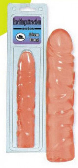 Нежно-розовый фаллоимитатор -19 см., Sextoy 2011