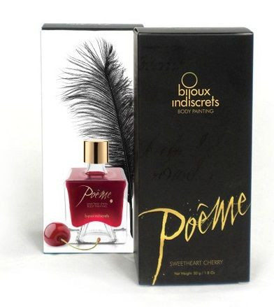 Краска для тела SWEETHEART CHERRY с ароматом вишни - 50 мл., Bijoux Indiscrets