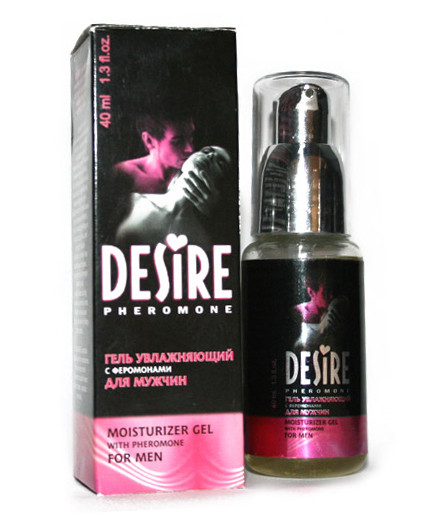 Увлажняющий гель с феромонами для мужчин DESIRE - 40 мл. Увлажняющий гель с феромонами для мужчин DESIRE - 40 мл.
