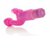 Розовый вибромассажер Bunny Kiss, California Exotic Novelties