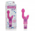 Розовый вибромассажер Bunny Kiss, California Exotic Novelties