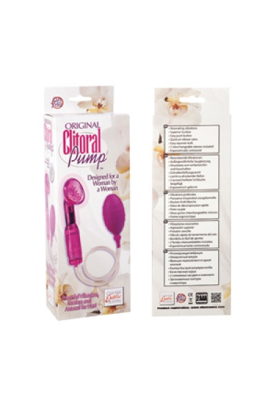 Помпа ORIGINAL CLITORAL PUMP розовая, California Exotic Novelties
