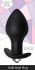 Чёрная анальная пробка с вибрацией Bulb Anal Plug - 10 см., Lola toys Чёрная анальная пробка с вибрацией Bulb Anal Plug - 10 см., Lola toys
