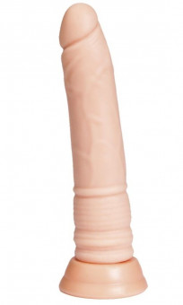 Телесный фаллоимитатор A-toys с присоской - 18см., A-toys